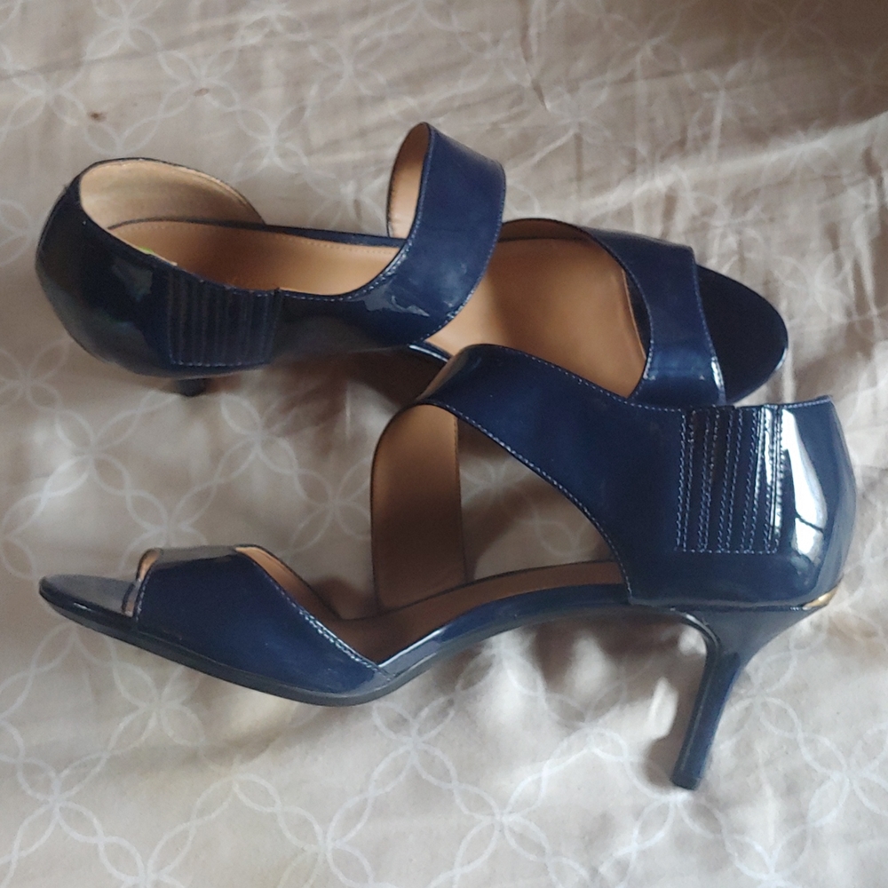 Blue heels